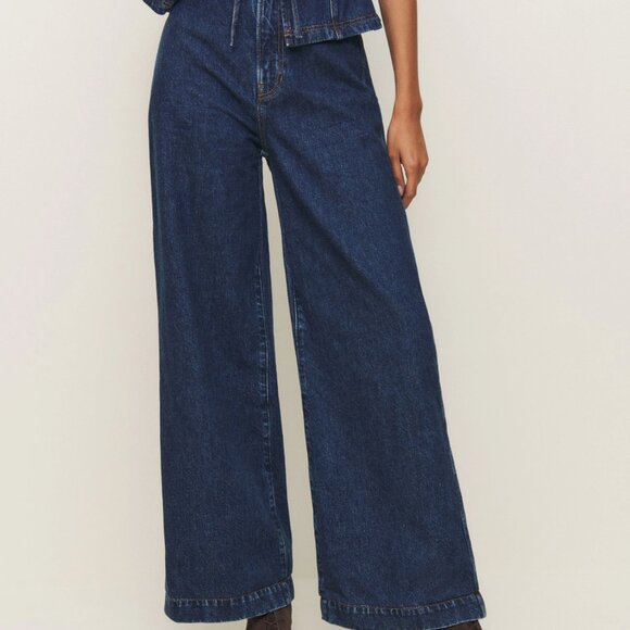 Austin Ultra High-Rise Wide Leg Jeans Kacey Musgraves Collection NWT - Picture 2 of 4